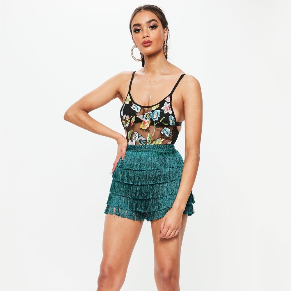 Cool shorts+bodysuit set from Missguided
